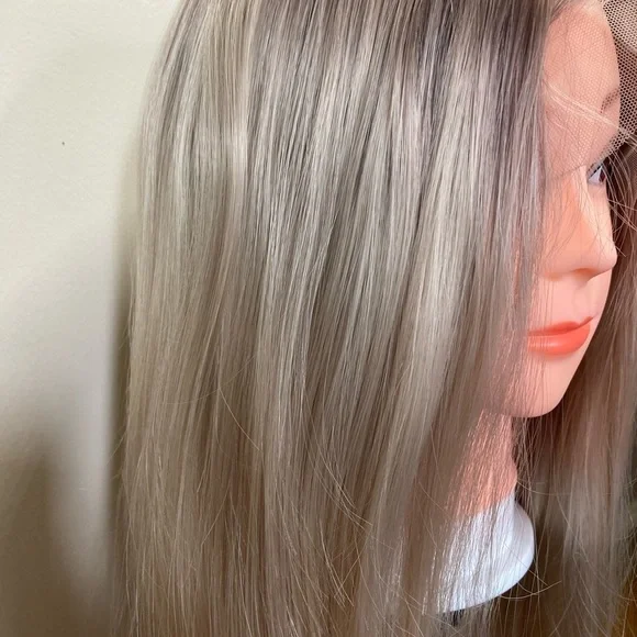22inch Ombre Blonde Lace Front Wig
